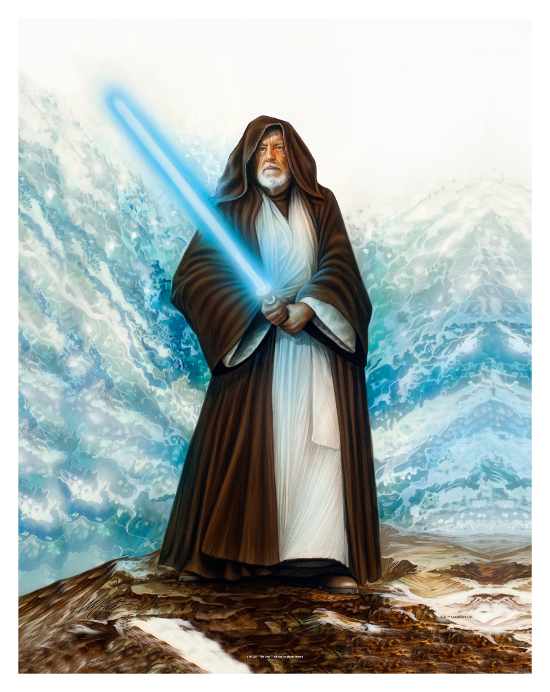 The Jedi Master™ Art Print by Art Brand Studios