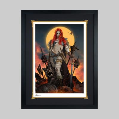 Red Sonja: A Savage Sword art print