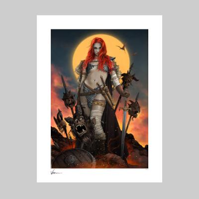 Red Sonja: A Savage Sword art print