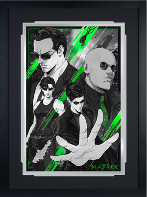 The Matrix: Free Your Mind Fine Art Print by Jhony Caballero