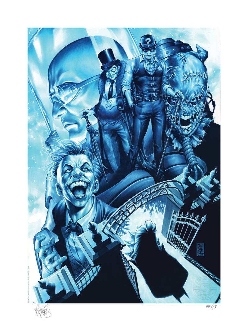 The Gates of Arkham Art Print by Sideshow Collectibles