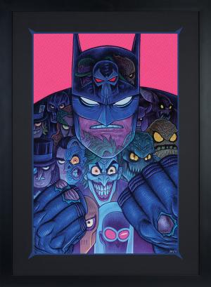 Batman & The Rogues Gallery Fine Art Print by Dan Hipp