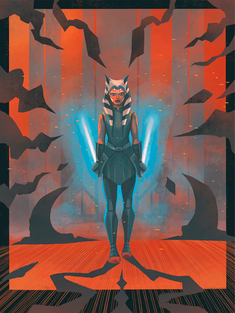 Fearless Ahsoka Art Print by ACME Archives