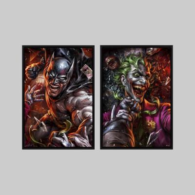 Eternal Enemies: Batman vs The Joker (Set of 2) art print