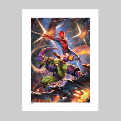 Amazing Spider-Man vs Green Goblin art print
