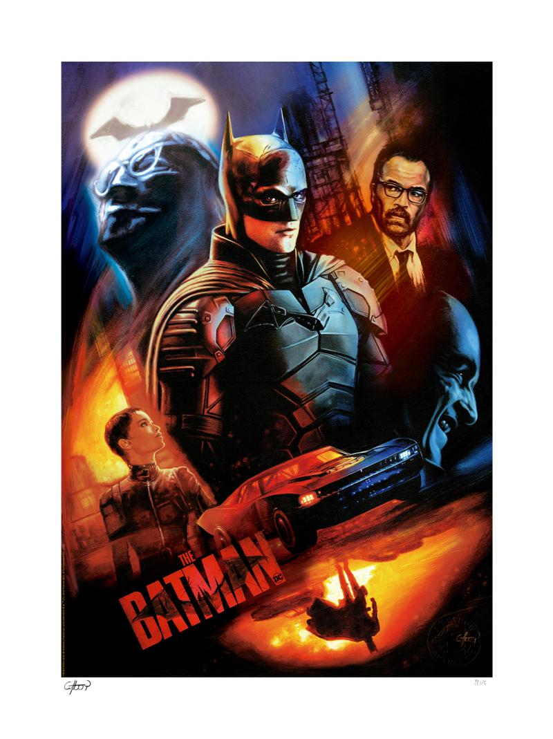 The Batman Movie Poster by Sideshow Collectibles