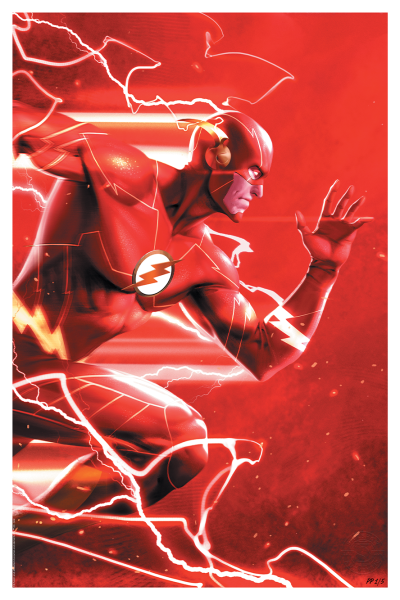 The Flash #758 Art Print by Sideshow Collectibles