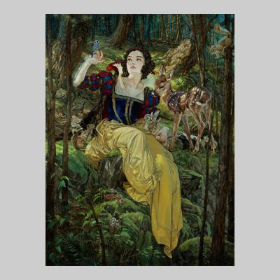With a Smile and a Song art print
