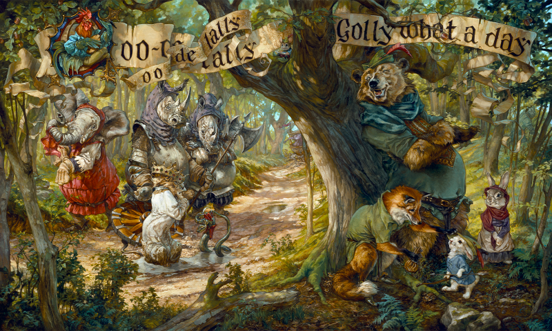 Oo-de-Lally (Signed & Numbered Edition) Art Print by Disney Fine Art