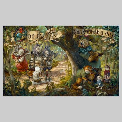 Oo-De-Lally art print