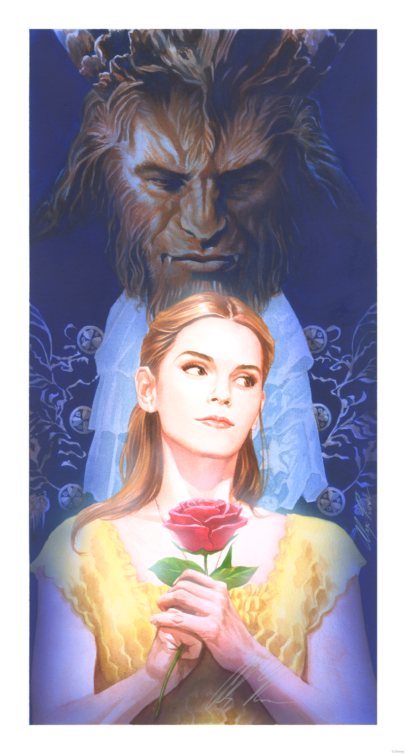 La Belle et la Bête Art Print by Cyclops Print Works