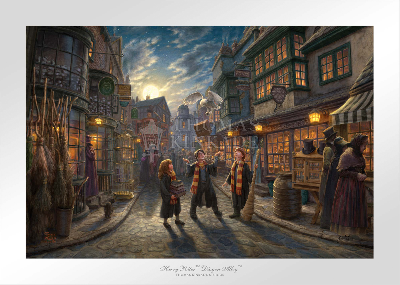 Harry Potter™ Diagon Alley™ Art Print by Art Brand Studios