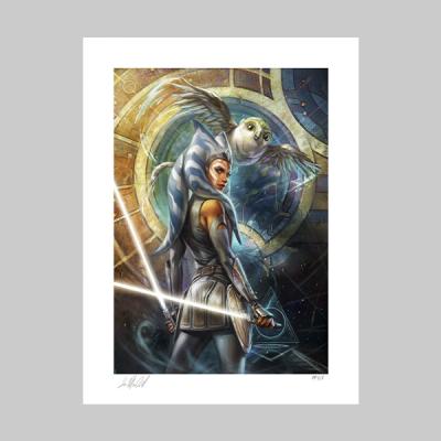 Ahsoka Tano™ and Morai™: Old Friends art print
