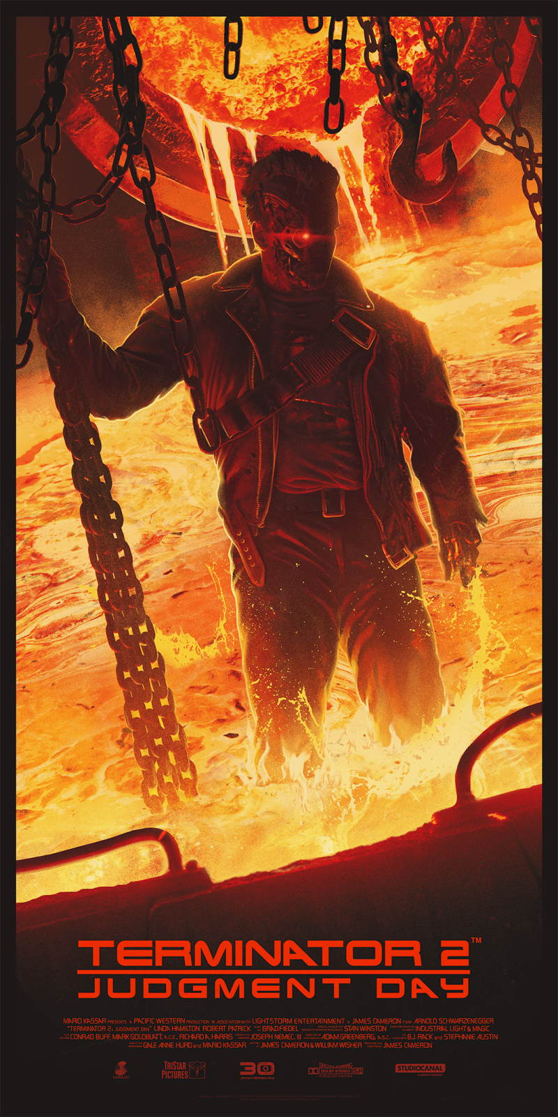 Terminator 2: Judgment Day Movie Poster by Cellar Door Gallery
