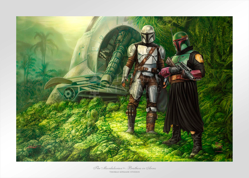 Brothers in Arms Art Print by Art Brand Studios