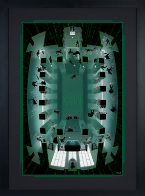 The Matrix: I Believe I Can Bring Him Back Fine Art Print by Dave