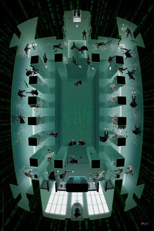 The Matrix: I Believe I Can Bring Him Back Fine Art Print by Dave