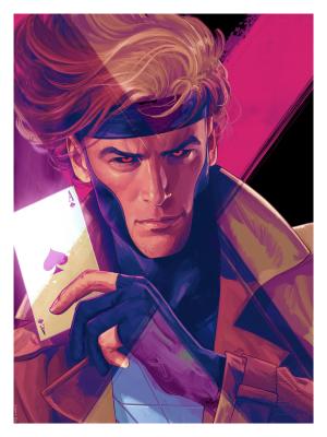 X-Men Portraits: Gambit Fine Art Print by Uzuri | Sideshow
