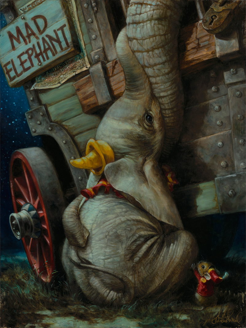Baby of Mine (Signed & Numbered Edition) Art Print by Disney Fine Art