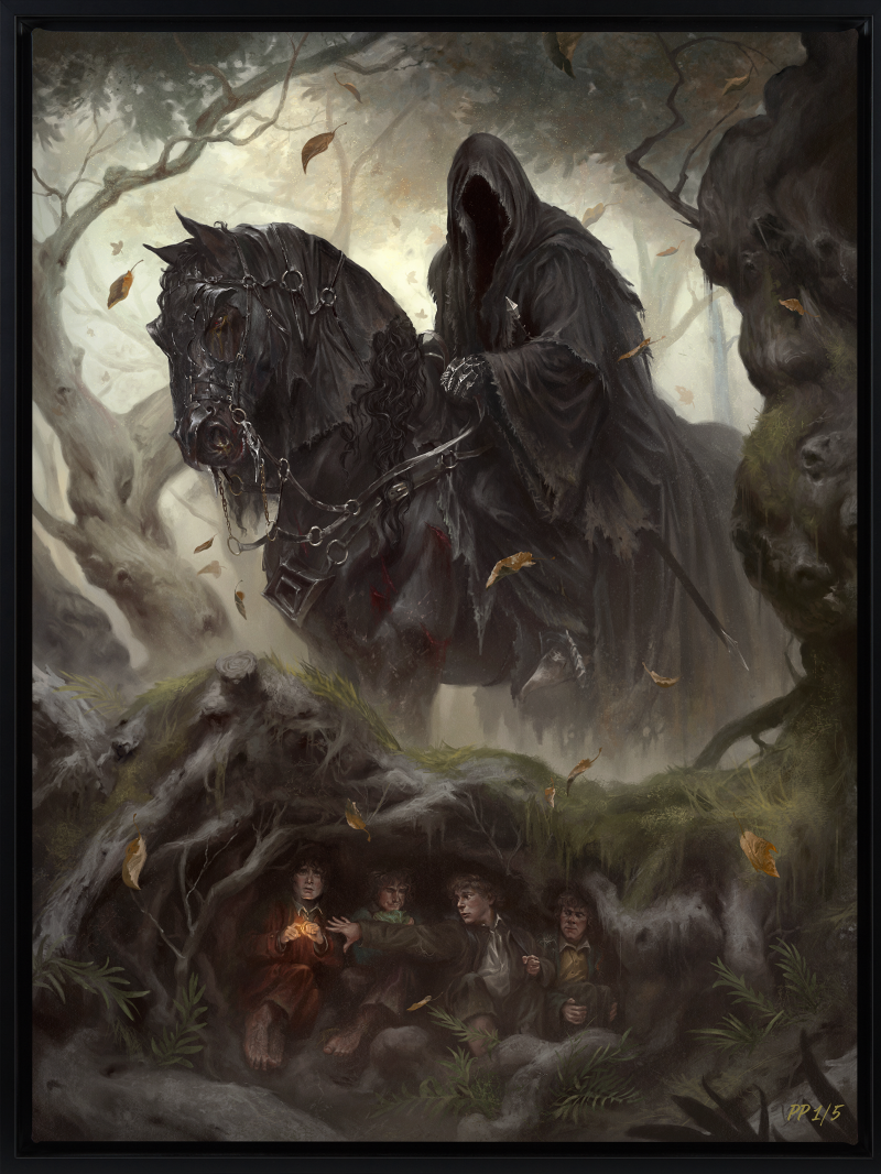 The Lord of the Rings: The Black Rider Art Print by Sideshow Collectibles
