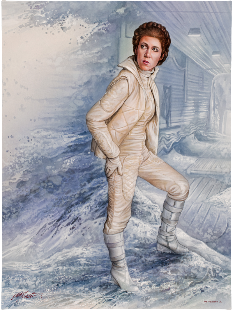 Leia Organa Art Print by Art Brand Studios