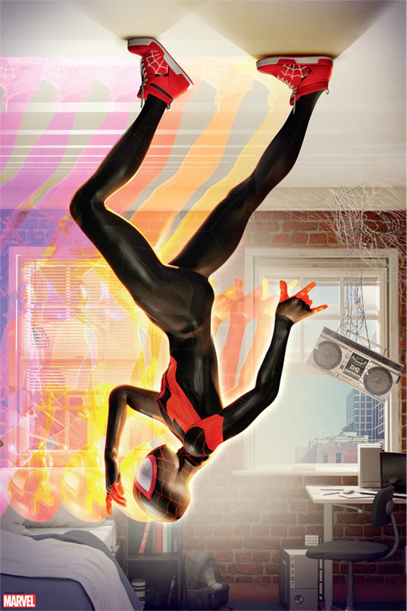 Moonwalk Morales Art Print by ACME Archives