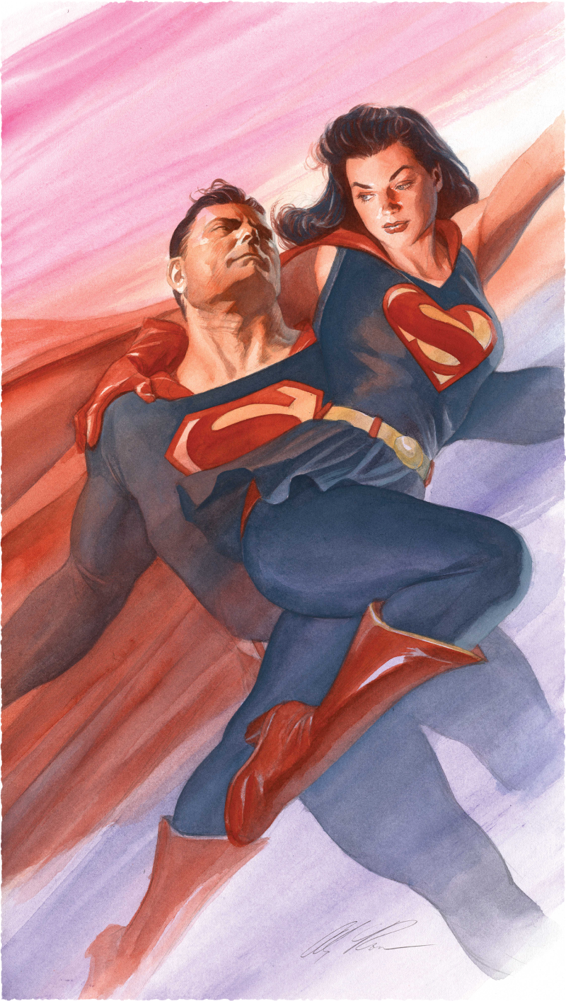 Kryptonian Super Heroes Art Print by Alex Ross Art