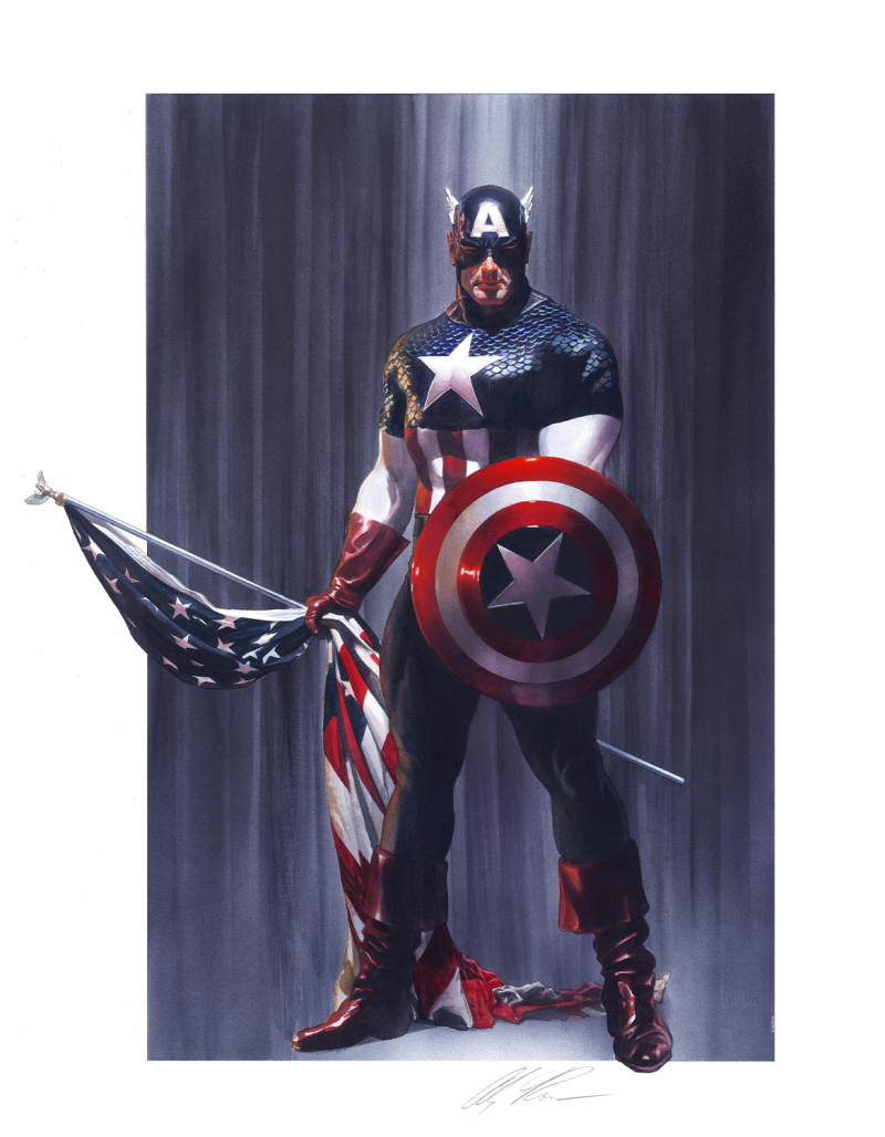 Captain America: Patriot Art Print by Alex Ross Art