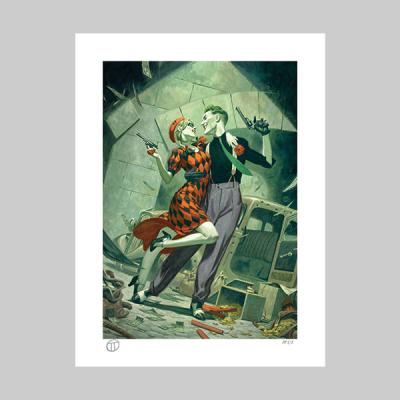 Harley Quinn™ & The Joker™: Lawless Love art print