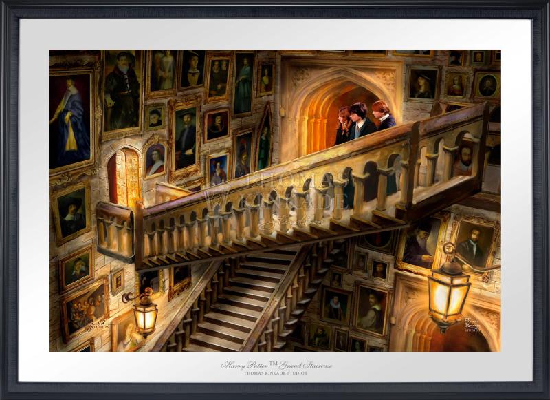 Harry Potter Grand Staircase Art Print by Art Brand Studios