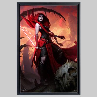 Asajj Ventress: Ascension art print
