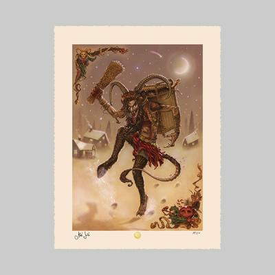 Krampusnacht art print