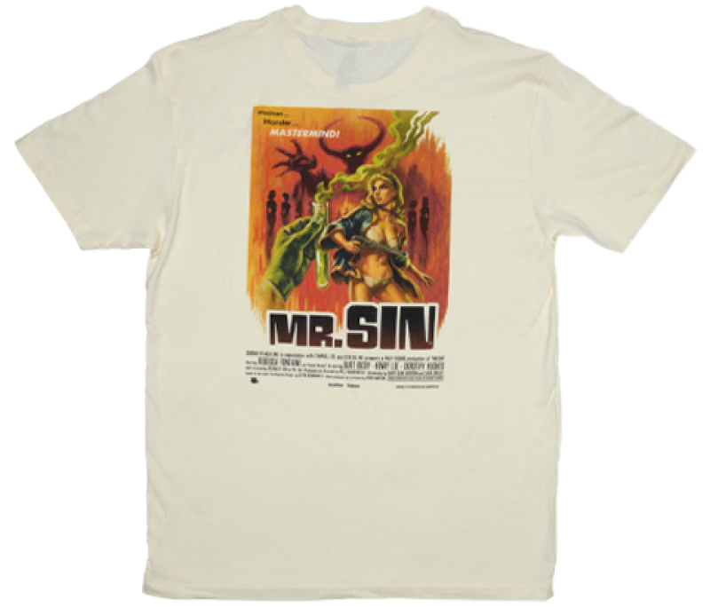 Pulp Vixens: Mr. Sin T-Shirt (Natural) Apparel by Heroes & Villains