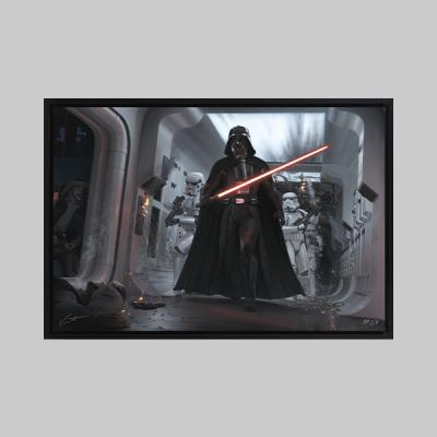 Darth Vader™: Assault on Tantive IV art print