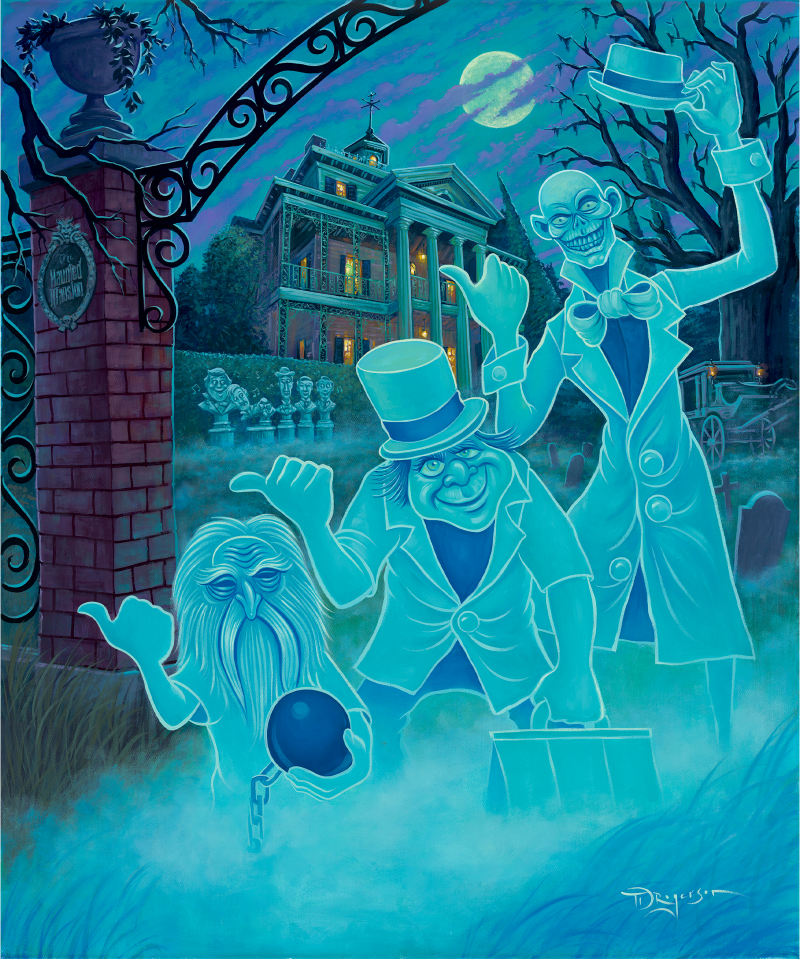 Welcome Foolish Mortals Art Print by Disney Fine Art