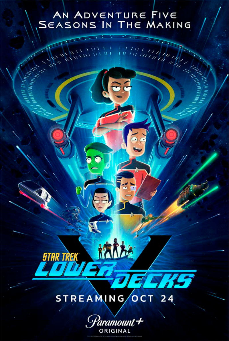 Star Trek: Lower Decks Season 5 Key Art Art Print by Vice Press