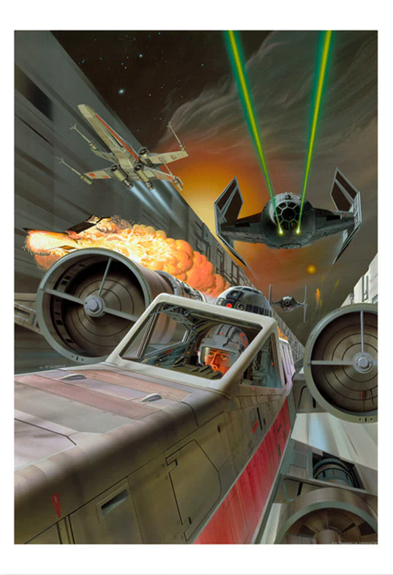 Luke in the Trench Art Print by ACME Archives