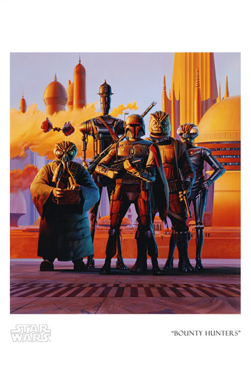 Bounty Hunters Art Print by ACME Archives