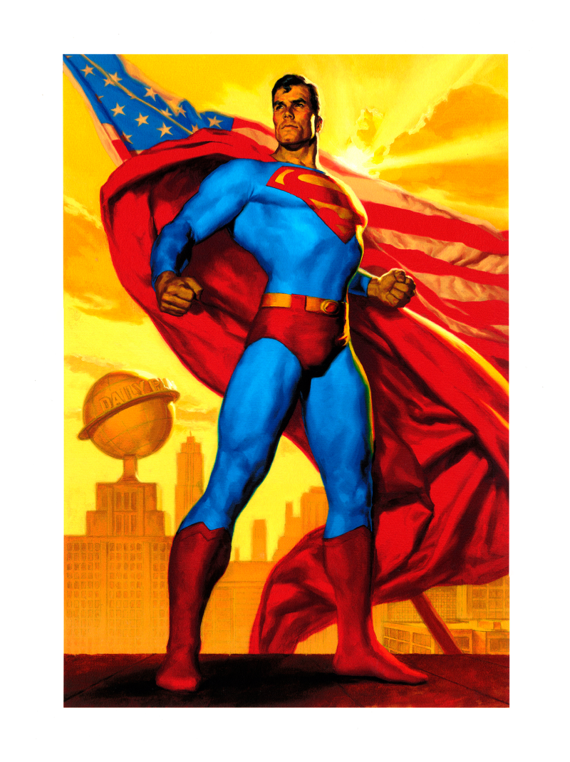 Truth Justice and the American Way Art Print by Clampett Studio Collections