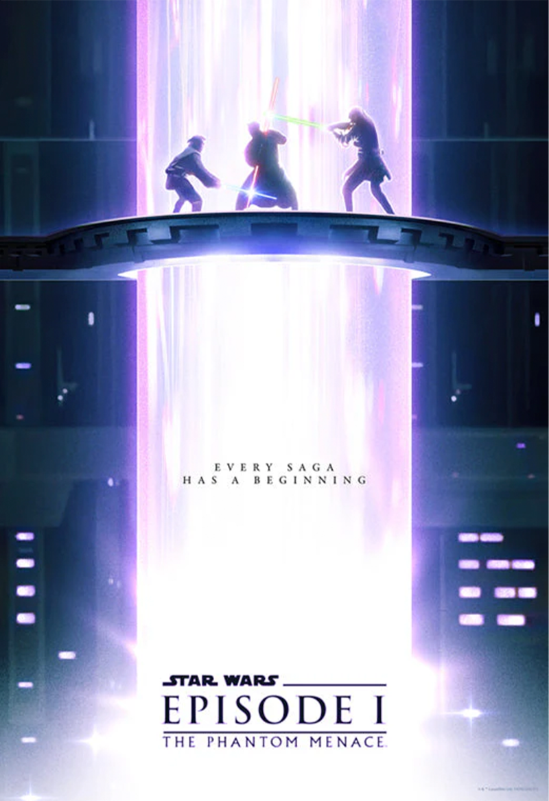 Darth Maul vs the Jedi Movie Poster by ACME Archives