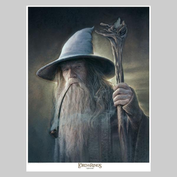 Gandalf: Mithrandir Art Print by Jerry Vanderstelt