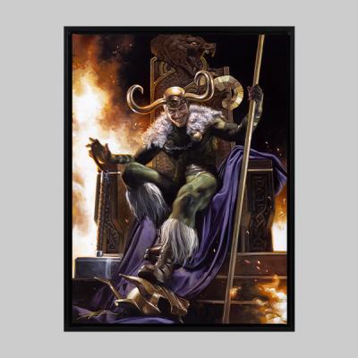 Loki: God of Mischief art print