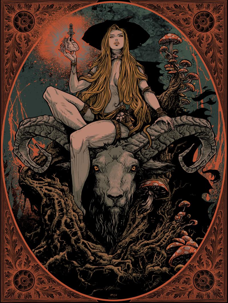 The Witch of the Woods Art Print by Sideshow Collectibles