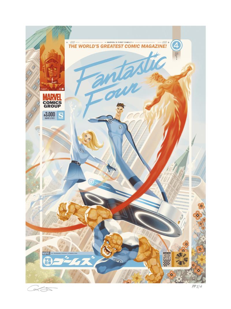 Marvel's First Family: The Fantastic Four! Art Print by Sideshow Collectibles