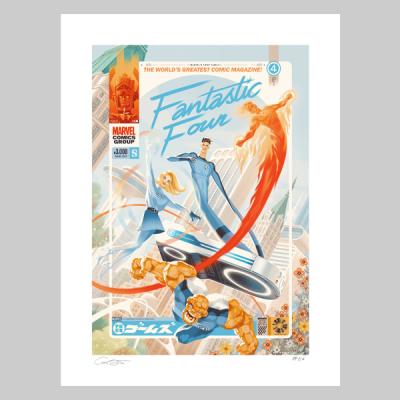Marvel's First Family: The Fantastic Four! art print