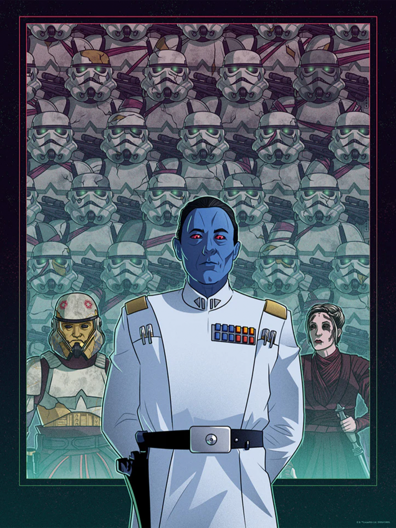 Thrawn's Forces Art Print by ACME Archives