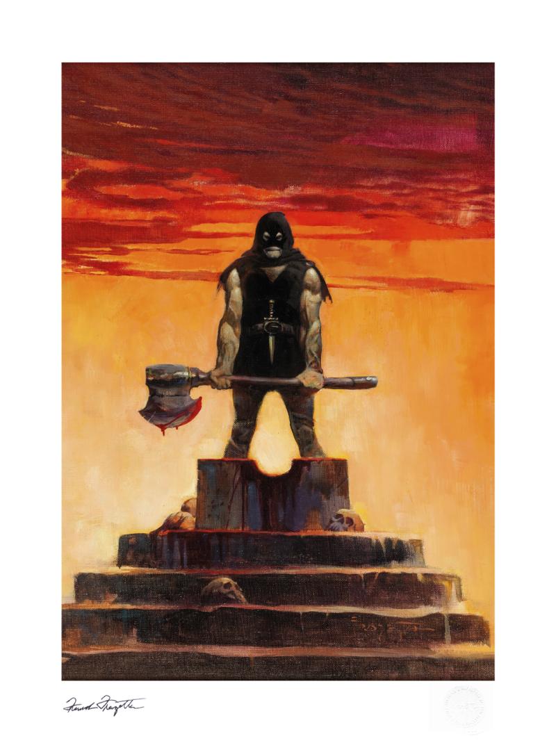 The Executioner Art Print by Frazetta Jr. Enterprises