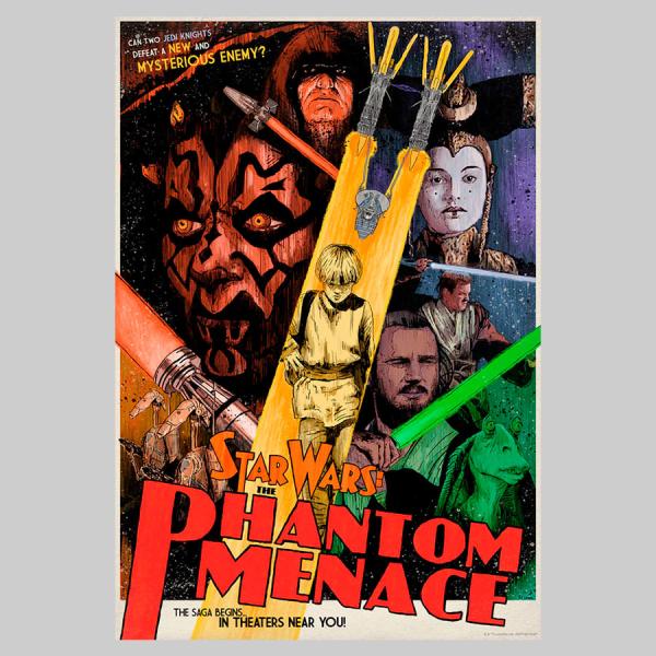 Mysterious Enemy (Star Wars) Movie Poster by ACME Archives