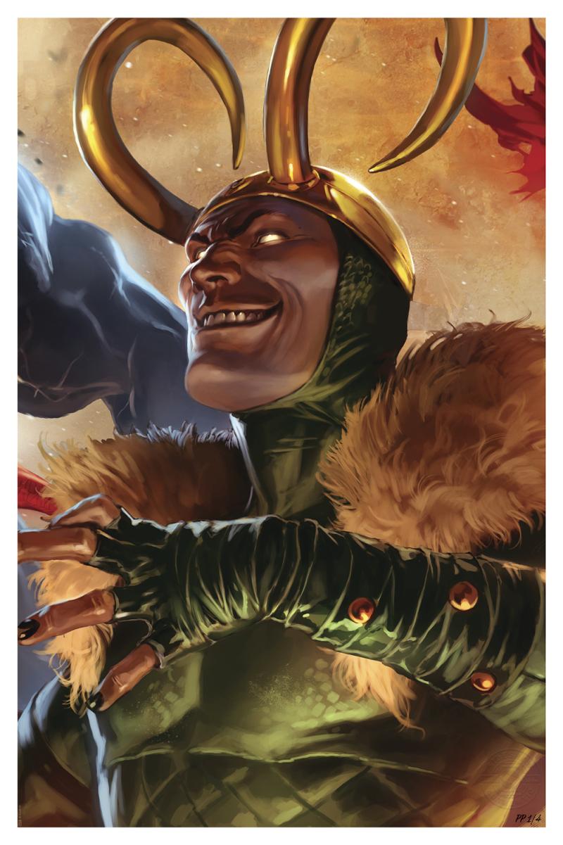 Siege Loki Art Print by Sideshow Collectibles