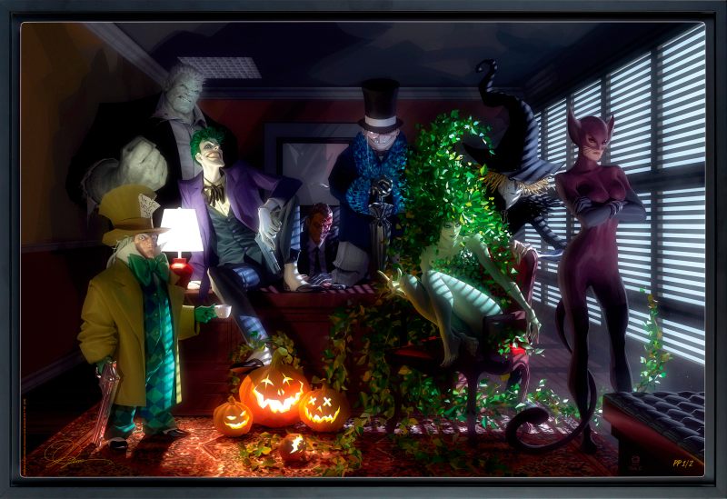 Batman: The Long Halloween Art Print by Sideshow Collectibles